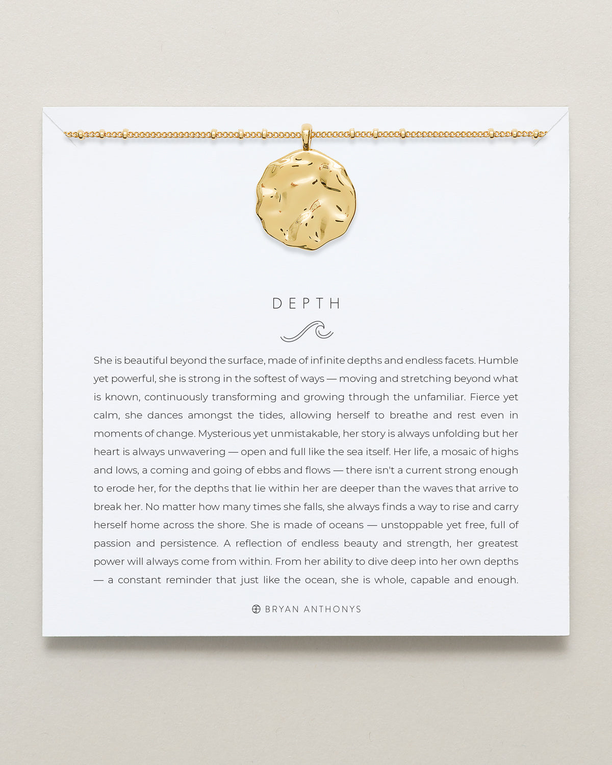 Depth Pendant Necklace、mySite、hinf8tx79