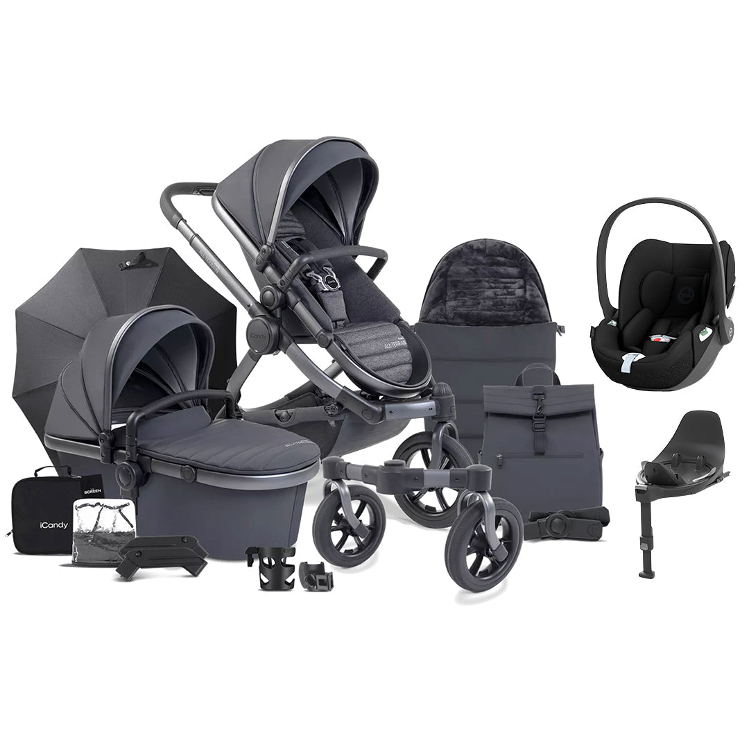  iCandy Peach 7 All Terrain Storm Complete Travel System with Cloud T、mySite、merchandisen