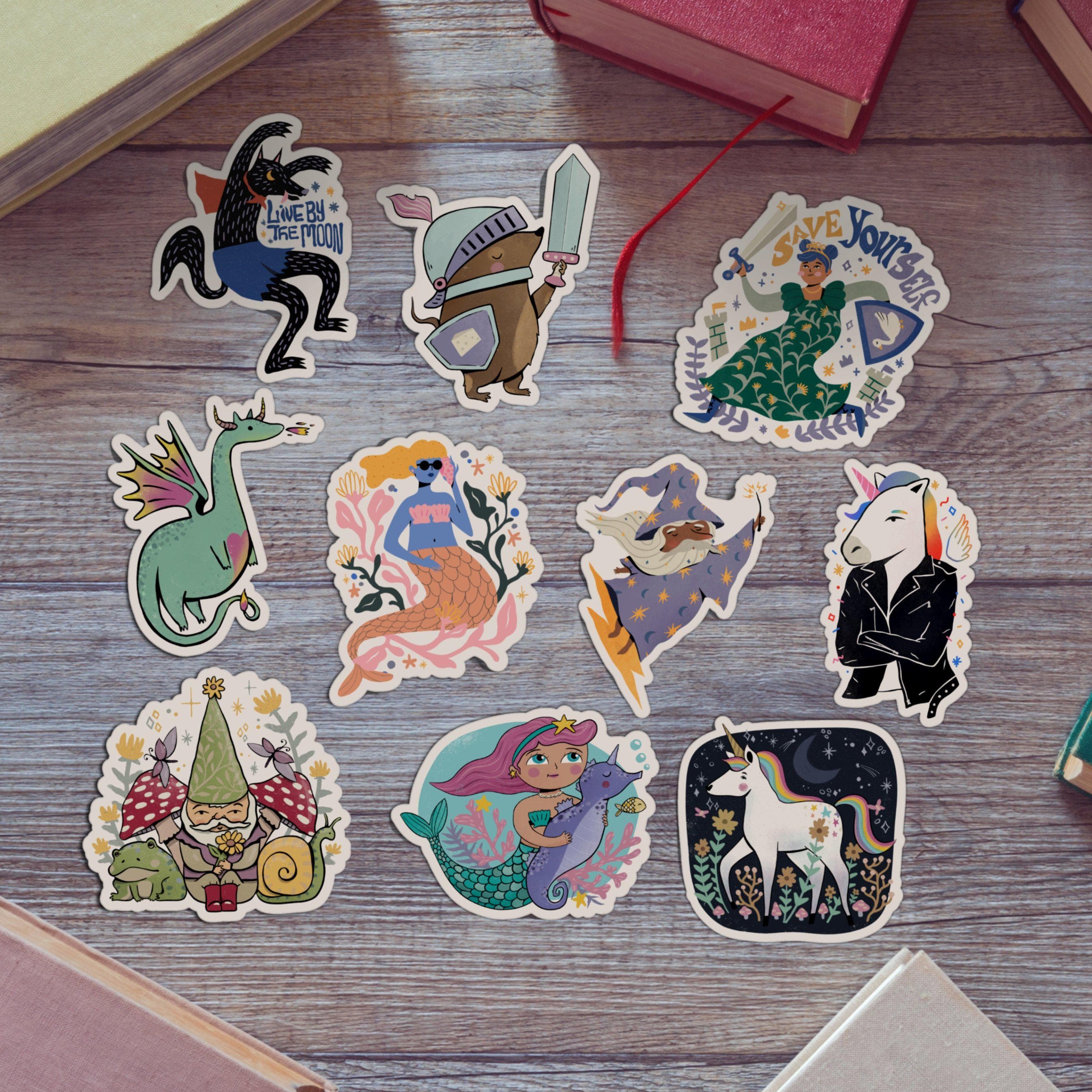  Fairytale Sticker 10 Pack、mySite、elrpsem3k