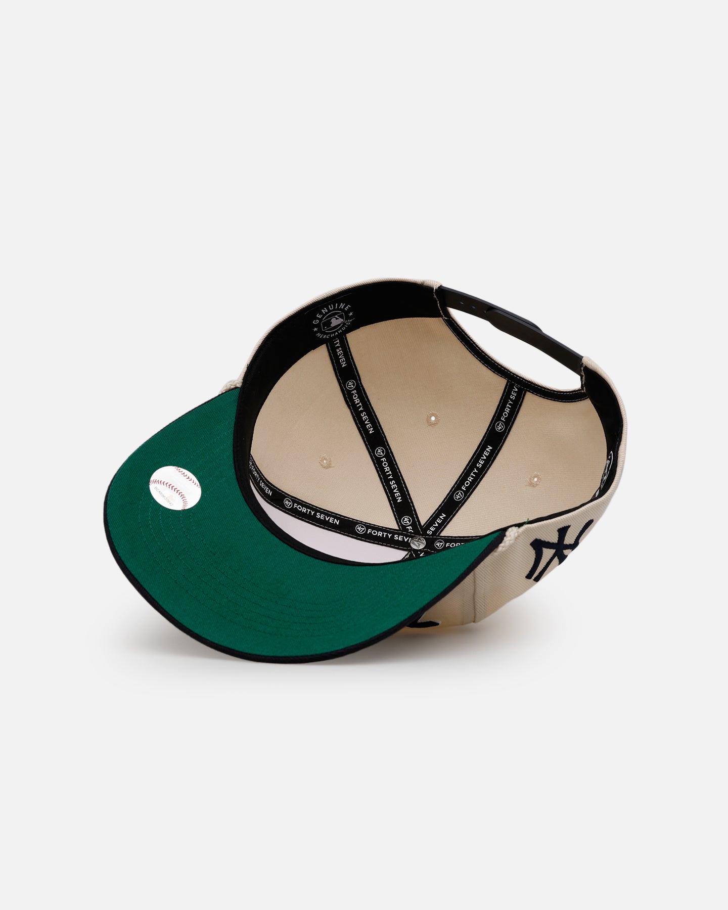 47 Brand New York Yankees 'MLB Opening Day' Script Hitch Snapback Natural、mySite、zt4zffjzw