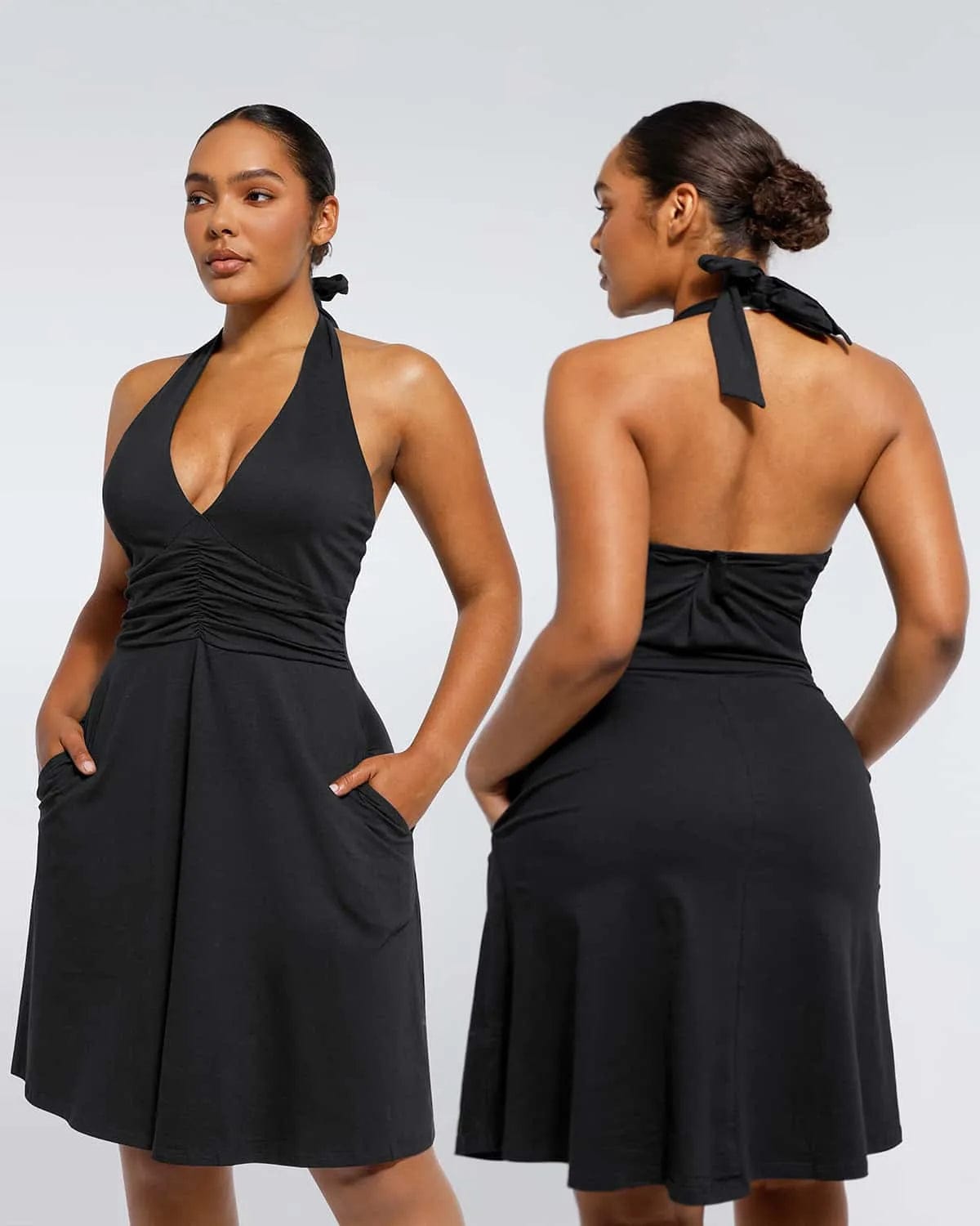 AirSlim® Deep Plunge Low-Back Thong Bodysuit、mySite、bengalsvssteelers