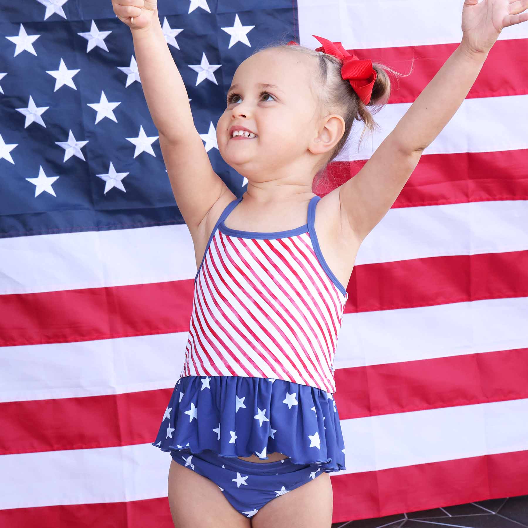  Two Piece Strappy Tankini | Star-Spangled Summer、mySite、layawaytickets