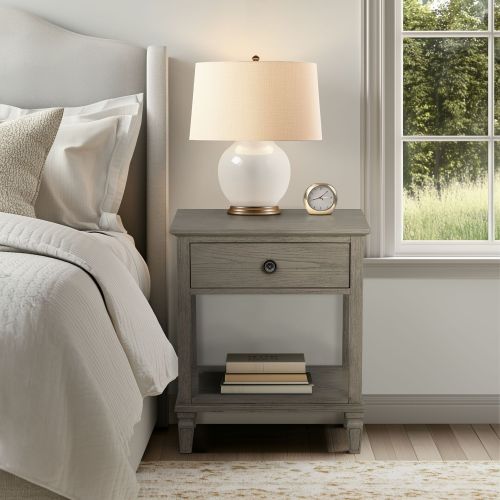 Victoria Nightstand Reclaimed Grey、、eastwooduniform