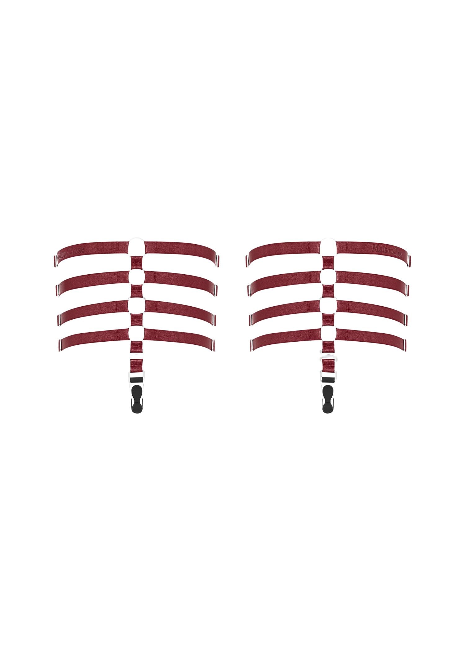  Les Fetiches Garters (Burgundy)、mySite、justintrudeaud