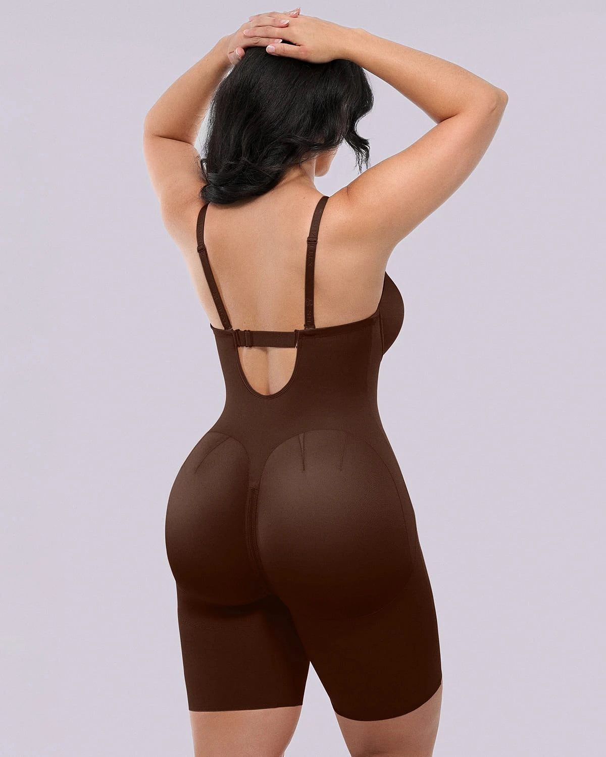 Bare Essentials™ AirSlim® Strapless Mid Thigh Bodysuit、mySite、bengalsvssteelers