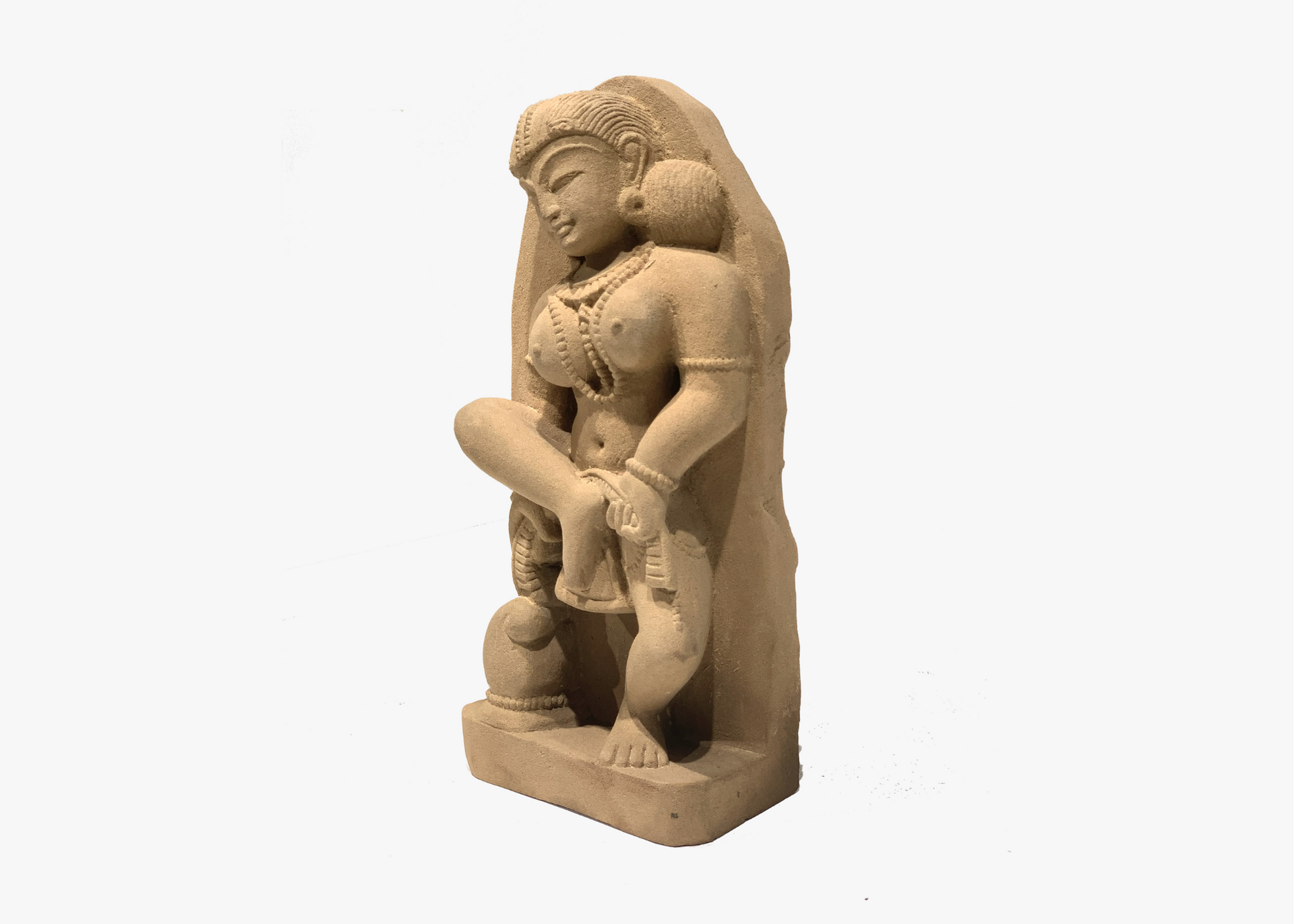 Khajuraho Lady - Sandstone (Medium, 29cm)、mySite、topwebapps
