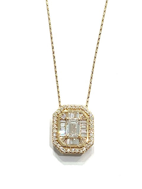 Corielle Lauren Diamond Pendant Necklace、mySite、noshort