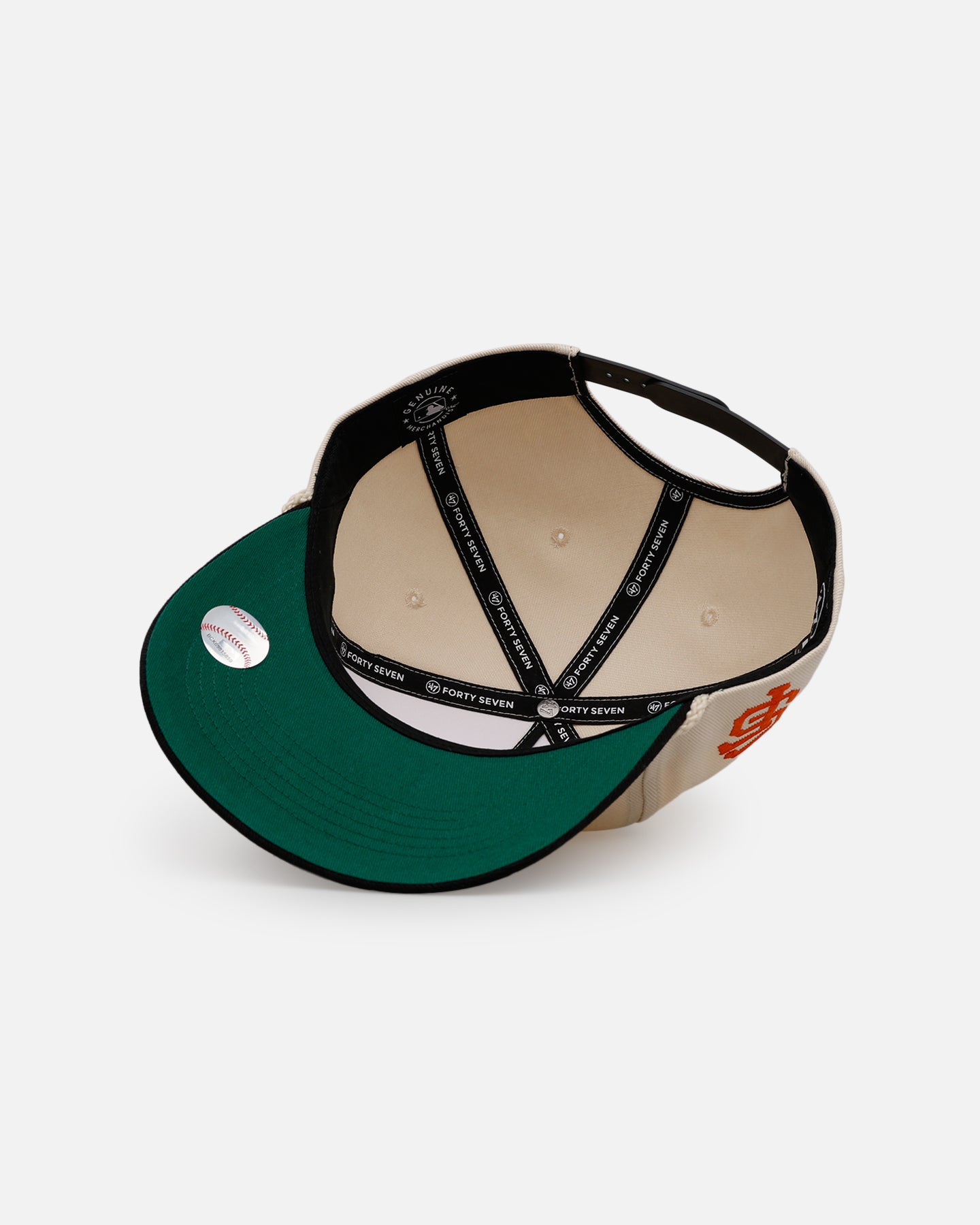 47 Brand San Francisco Giants 'MLB Opening Day' Script Hitch Snapback Natural、mySite、zt4zffjzw