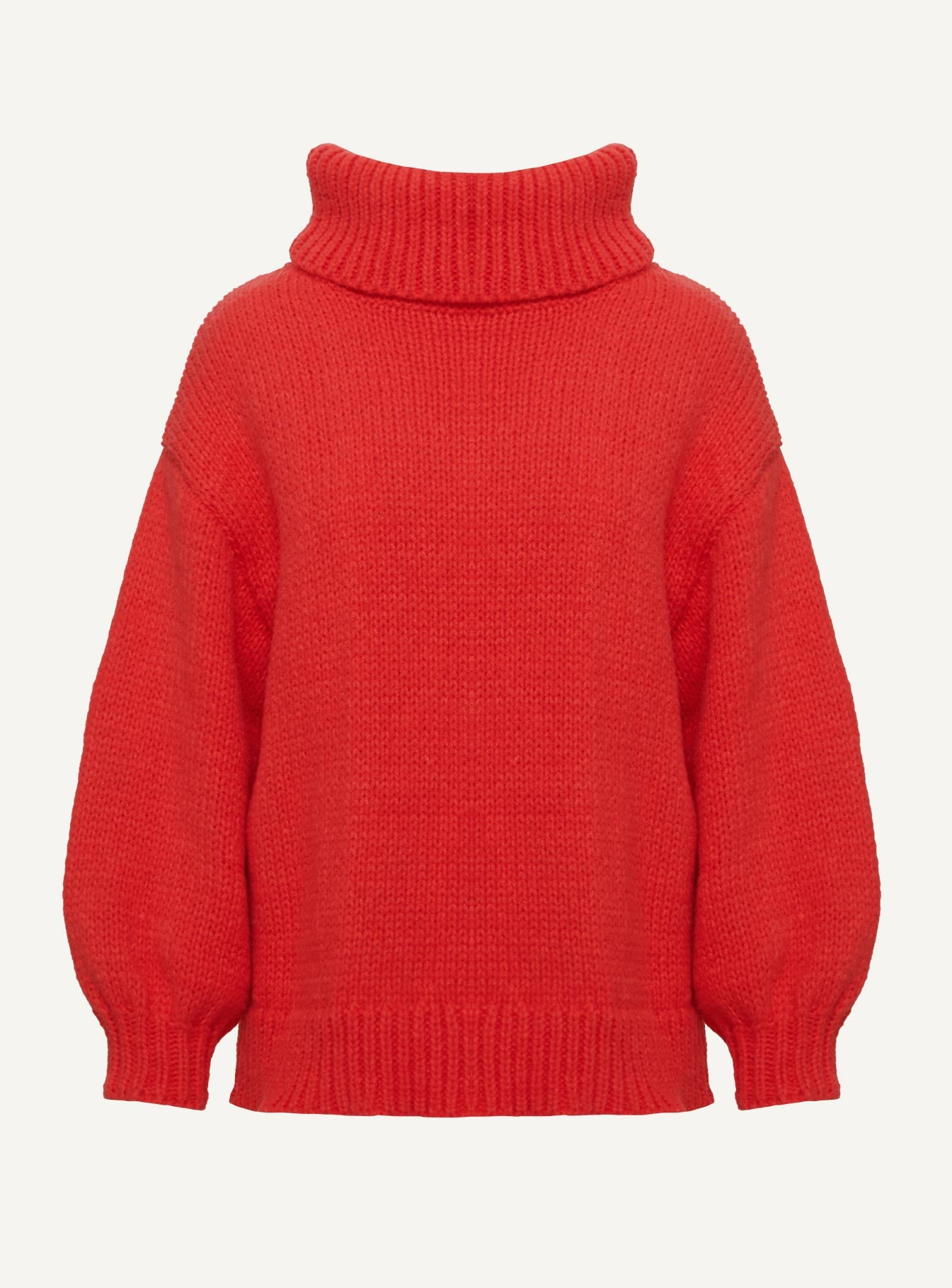 Let Love In Knit Sweater Red、mySite、solidvoid