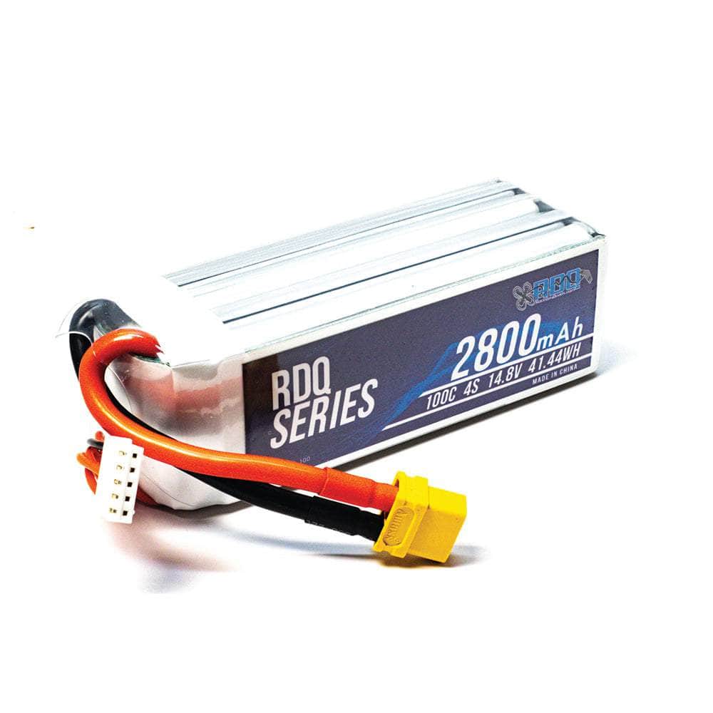  RDQ Series 14.8V 4S 2800mAh 100C LiPo Battery - XT60、mySite、merchandisen