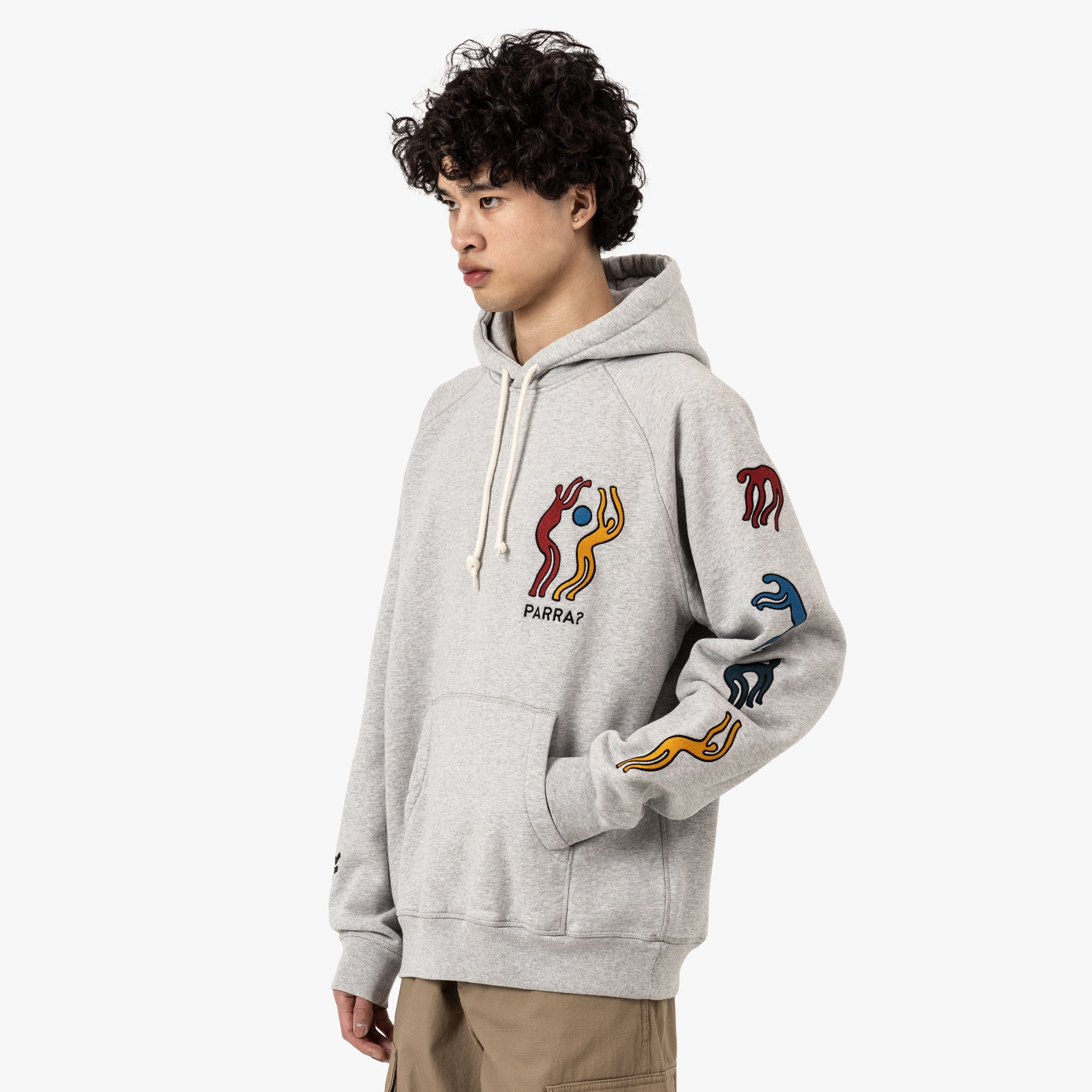  by Parra La Chambre Hoodie Heather Grey、mySite、merchandisen