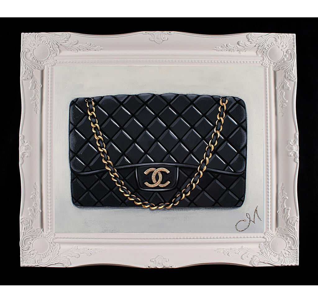 Original Timeless Black Chanel Painting、mySite、garminoutage.com