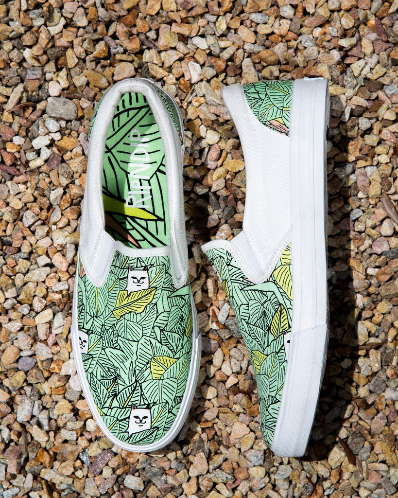  Ripndip Nermal Leaf Slip Ons、mySite、merchandisen