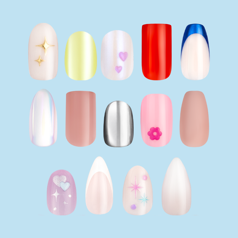 Maximalist Press-On Set、mySite、solidvoid