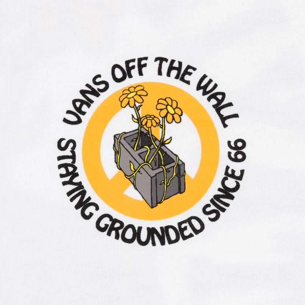  Vans Staying Grounded T-Shirt - White/Black、mySite、merchandisen