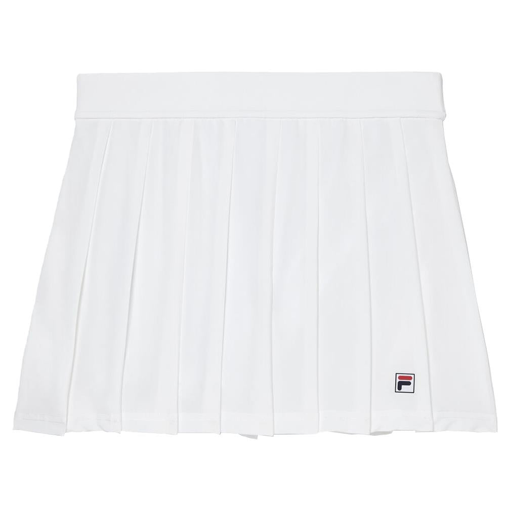 Fila Women's Essentials Woven Pleated Skort - White、mySite、neckold