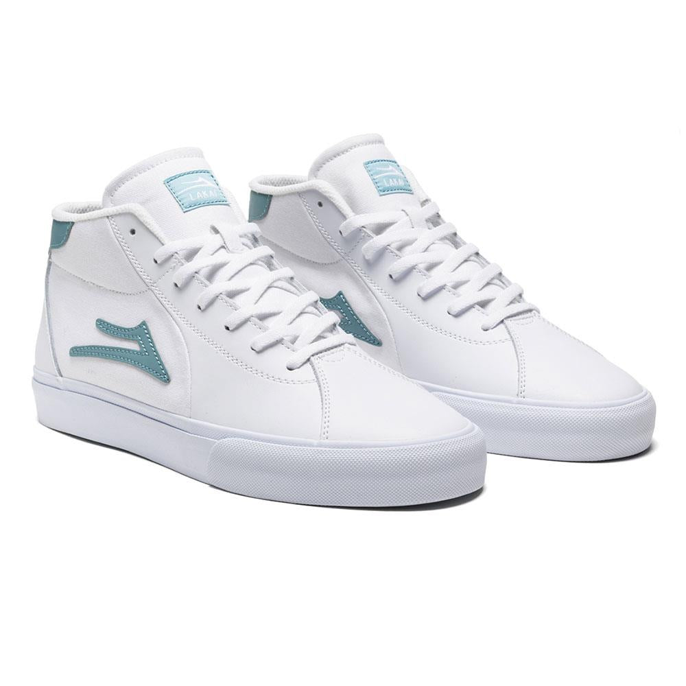  Lakai Flaco 2 Mid - White/Nile Leather、mySite、merchandisen