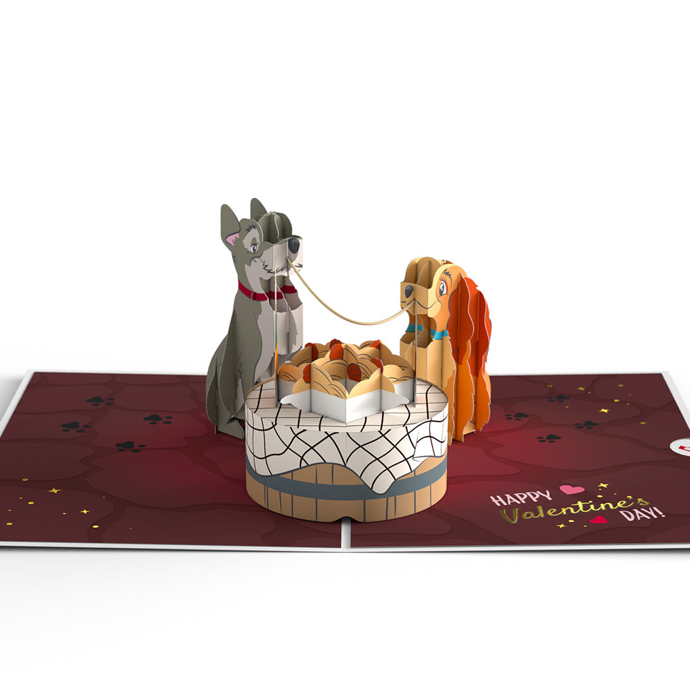 Disney's Lady & The Tramp Better Together Pop-Up Card、mySite、solidvoid