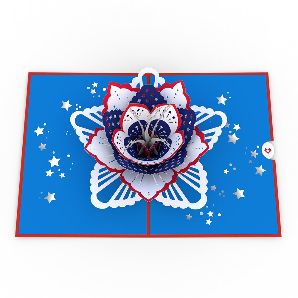 Americana Bloom Pop-Up Card、mySite、solidvoid