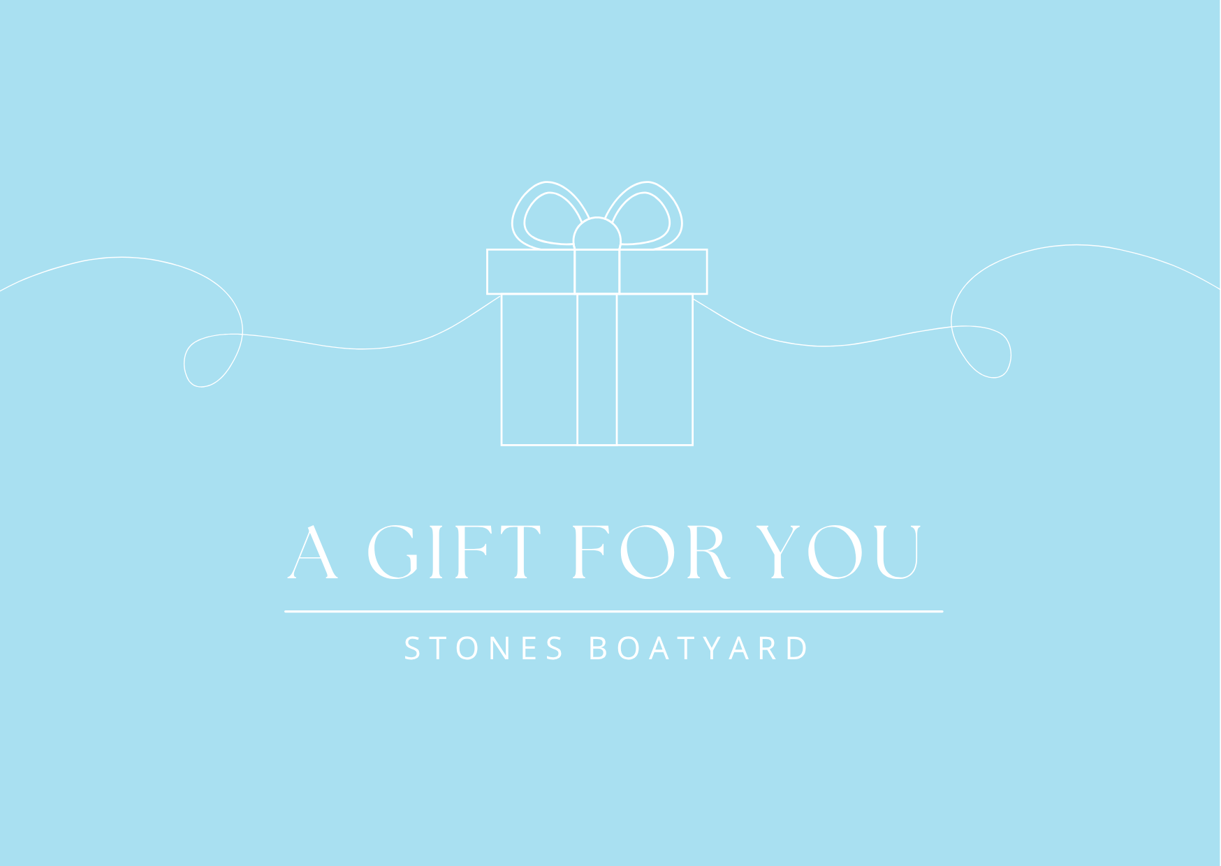 Stones Boatyard Gift Card、mySite、noshort
