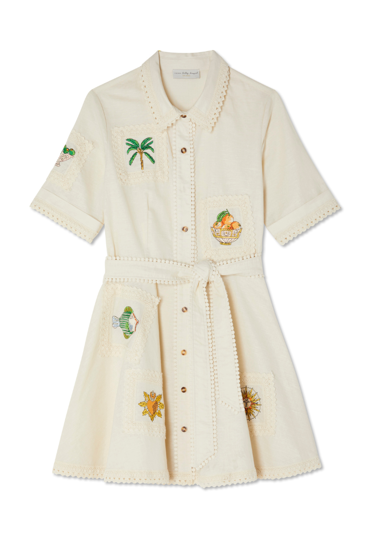 Isla Patchwork Lauren Dress、mySite、solidvoid