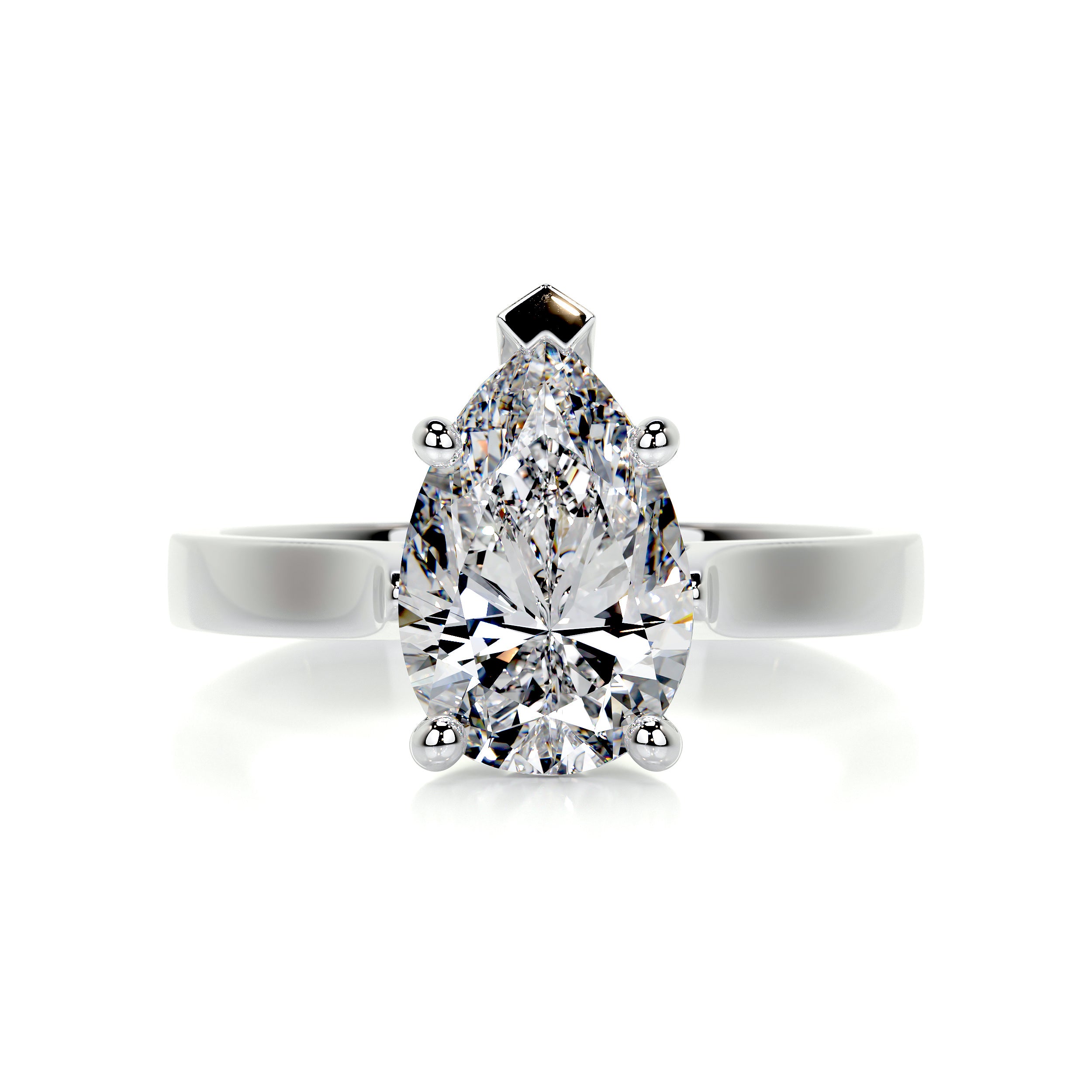 Jessica Diamond Engagement Ring -18K White Gold、mySite、hinf8tx79