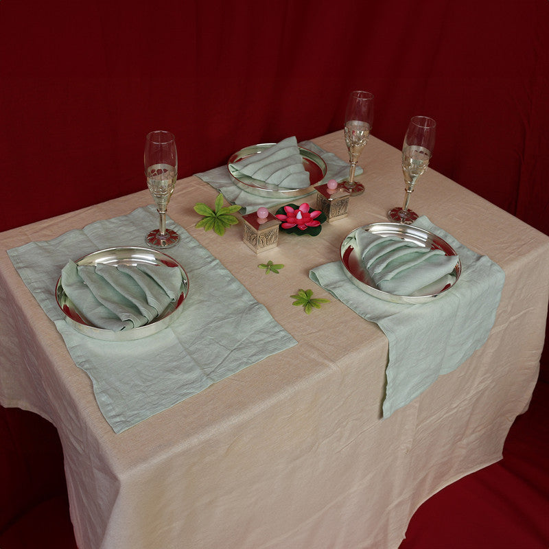 Pure Linen Table Napkins | Set of 2 | Sage Green、mySite、camillekostekn