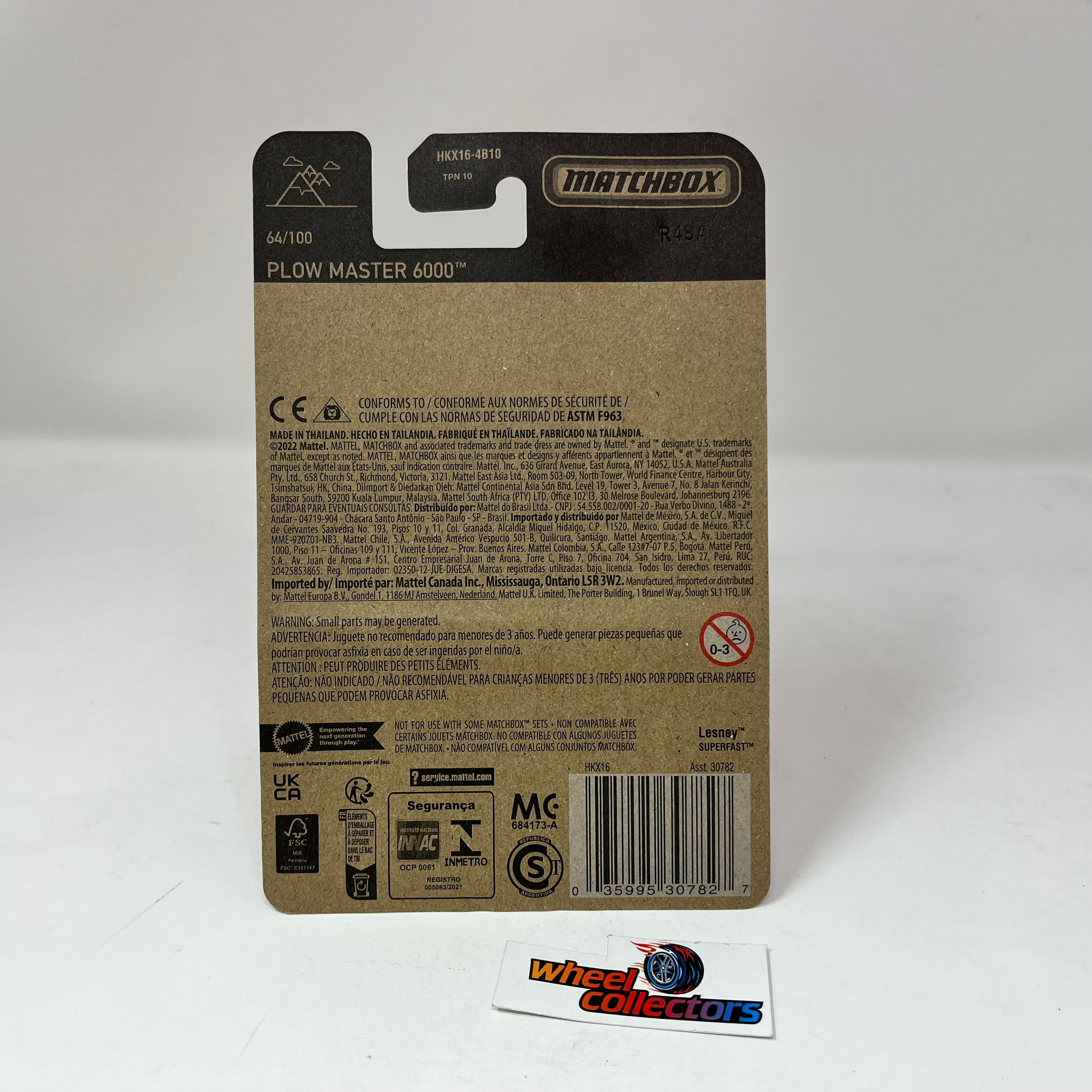 Plow Master 6000 #64 * Yellow * 2023 Matchbox N Case 70th Ann.、mySite、hgirdovlk