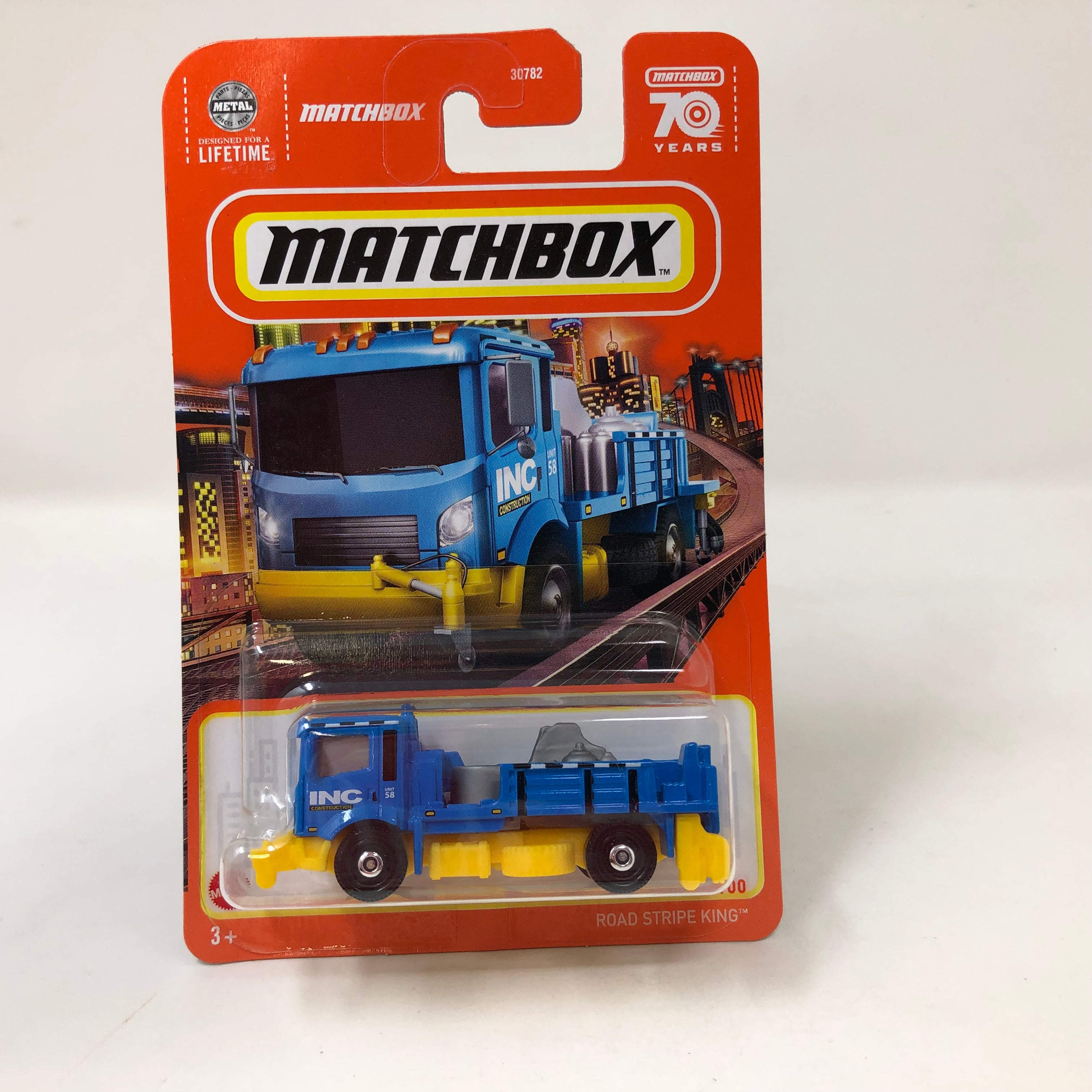 Road Stripe King #55 * BLUE * 2023 Matchbox New! S Case Release、mySite、hgirdovlk
