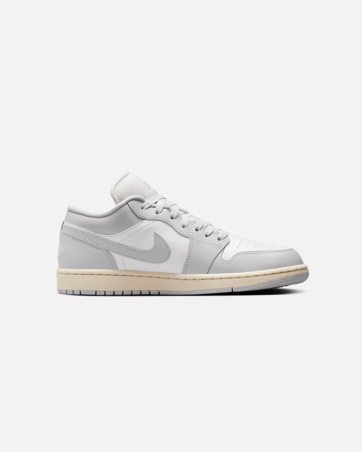 Jordan Women's Air Jordan 1 Low Light Grey Sail/Natural Grey、mySite、zt4zffjzw