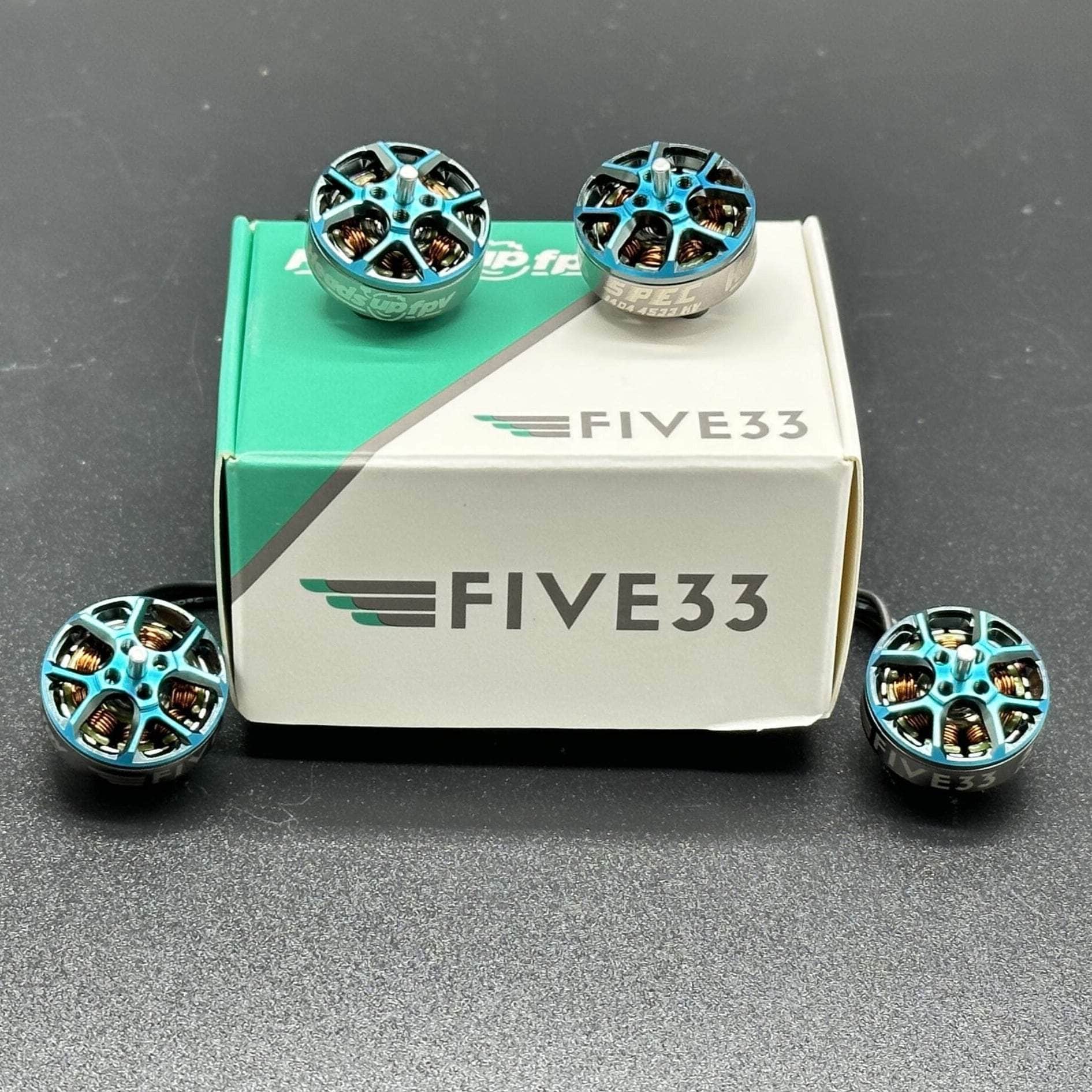  Five33 TinyTurners | 1404 4533KV TinyTrainer Motors (Set of 4)、mySite、merchandisen