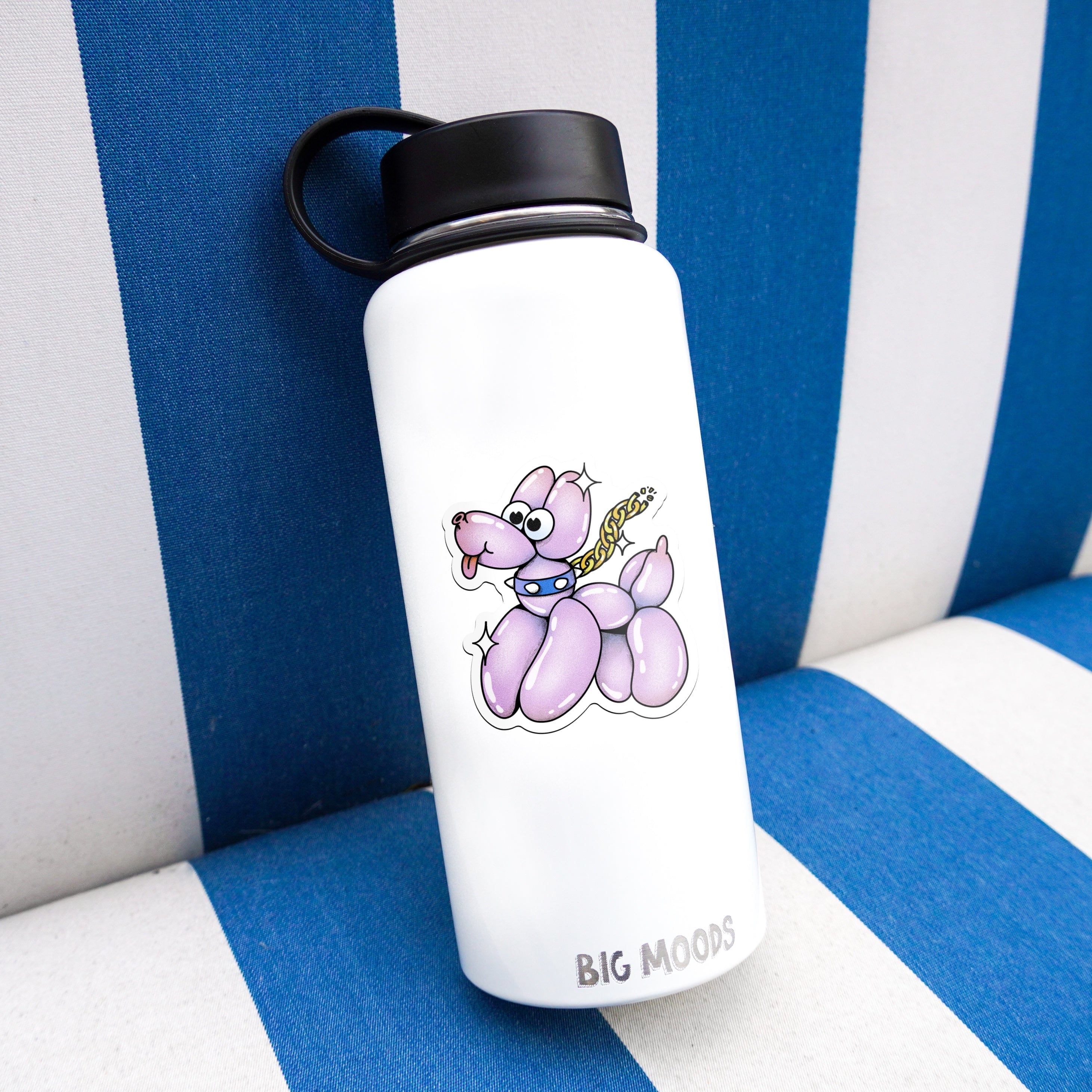  Blinged Out Hound Dog Balloon Sticker、mySite、elrpsem3k