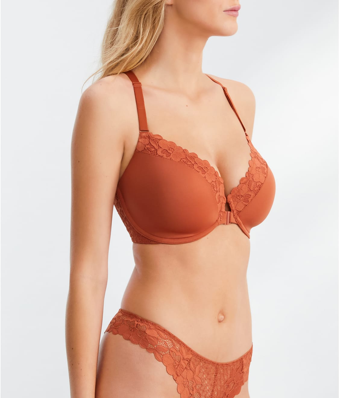  The Effortless Front-Close Lace Bra、mySite、justintrudeaud