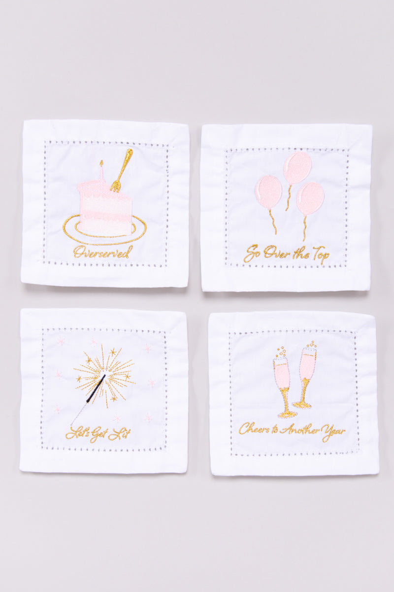 Cloth Napkin Set-Birthday Girl、mySite、hinf8tx79