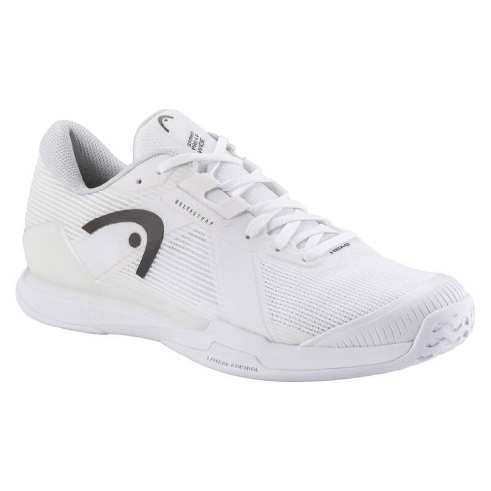 Head Sprint Pro 4.0 Wide Men's Tennis Shoe (White/Black)