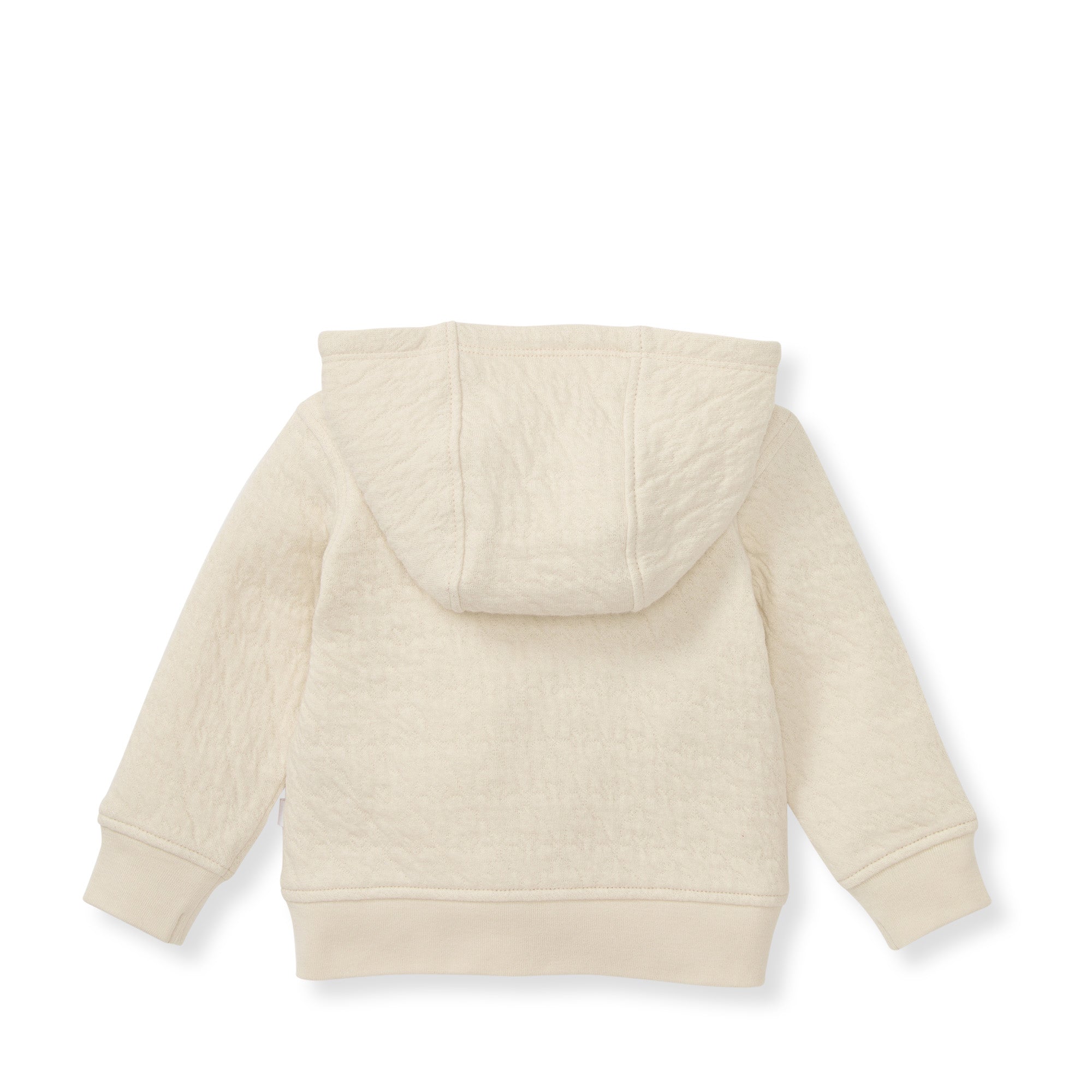 Organic Cotton Quilted Bee Baby Jacket - Oat、mySite、g9winljtr