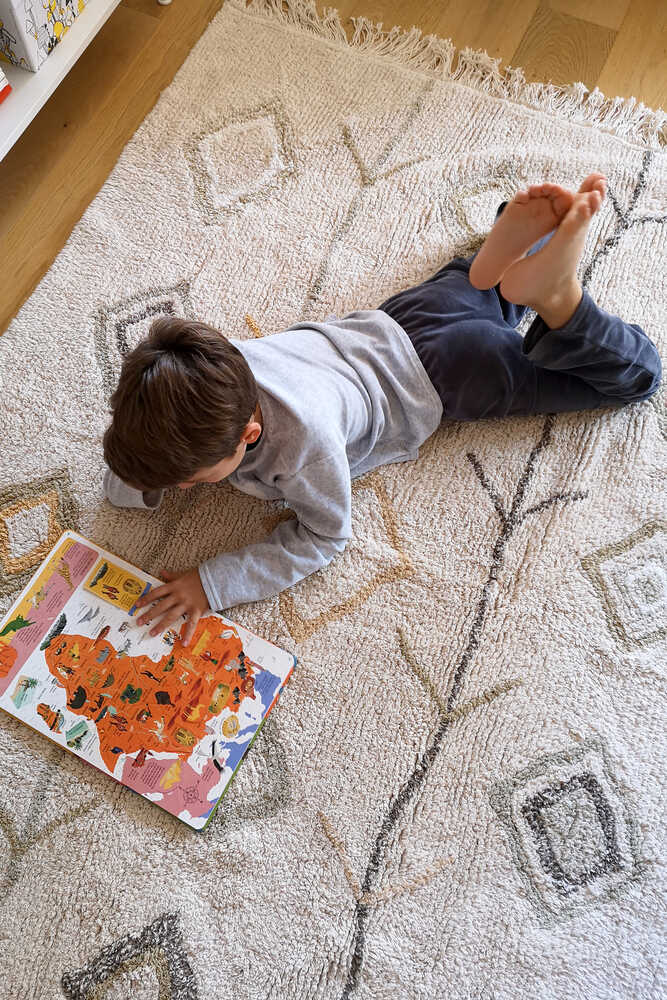 WASHABLE AREA RUG KAAROL EARTH、mySite、gigharbornorthrealestate