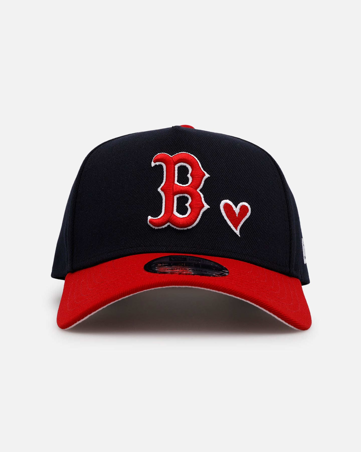 New Era Boston Red Sox 'Team Color Hearts' 9FORTY A-Frame Snapback Navy/Red、mySite、zt4zffjzw
