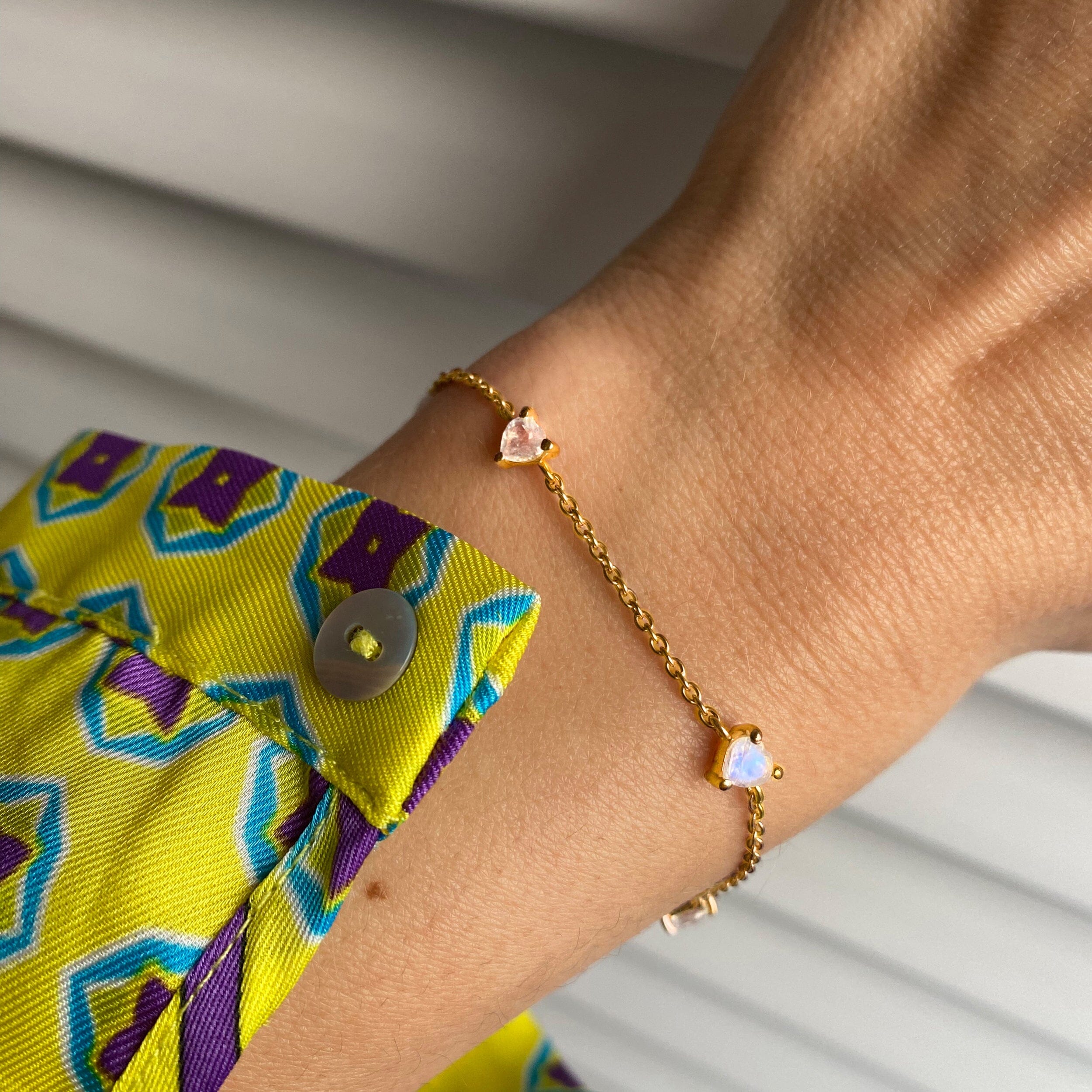 Moonstone Never Without My Gem Bracelet - June Birthstone、mySite、hinf8tx79