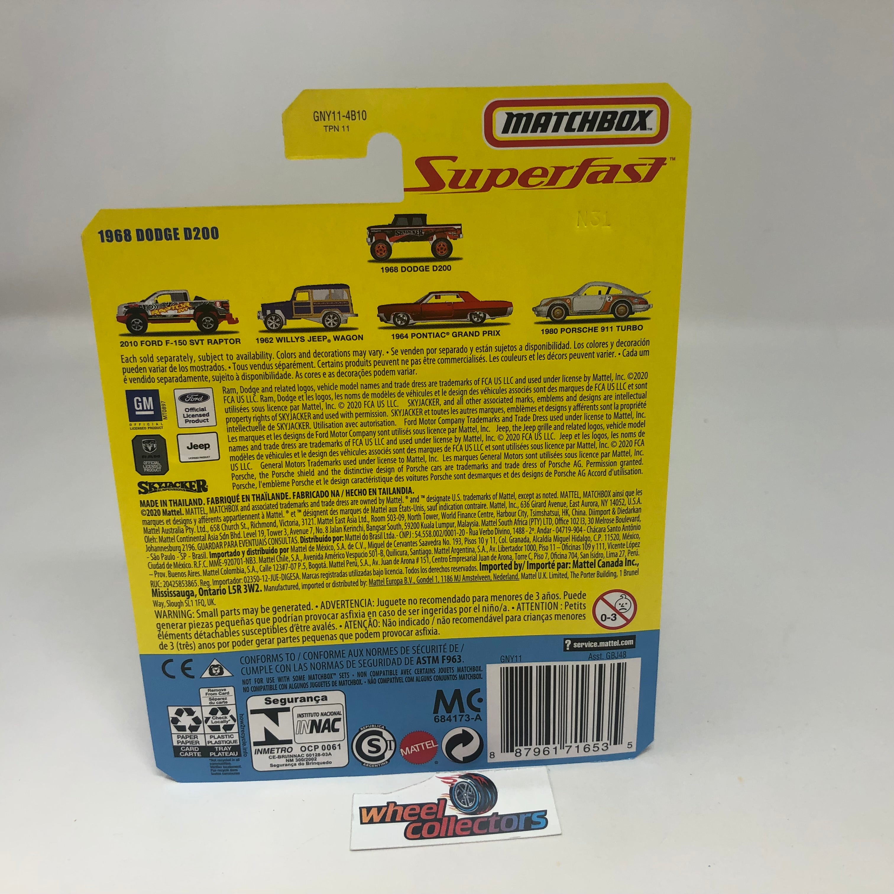 1968 Dodge D200 * Matchbox Superfast、mySite、hgirdovlk