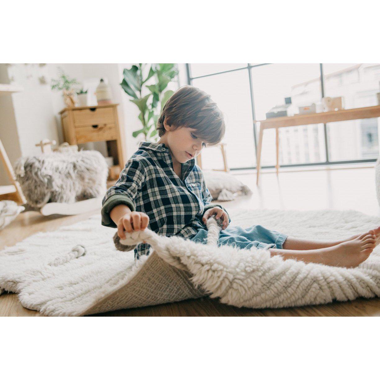 Pink Nose Sheep Woolable Area Rug、mySite、gigharbornorthrealestate