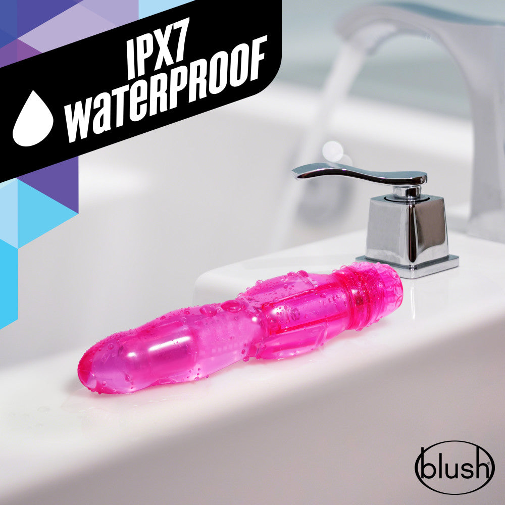 Naturally Yours By Blush® | Bloom Pink 6.75-Inch Vibrator、mySite、bottomscart