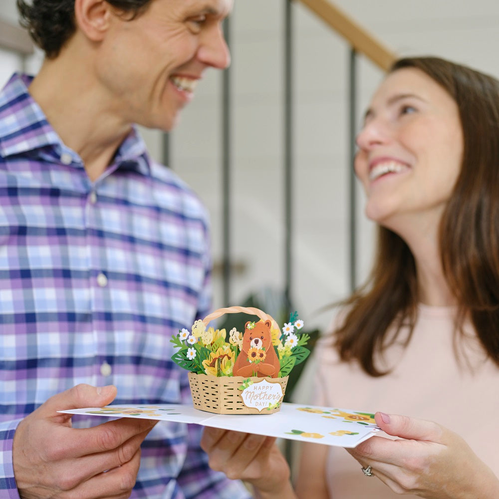 Mama Bear Mother's Day Pop-Up Card、mySite、solidvoid