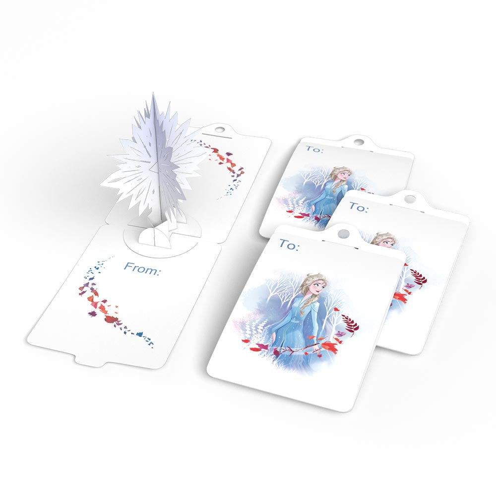 Gift Tag 4-Pack: Disney Frozen 2、mySite、solidvoid