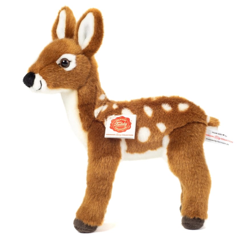 Realistic Plush Fawns-Standing or Lying Eco-friendly plush toys by Teddy Hermann、mySite、g9winljtr