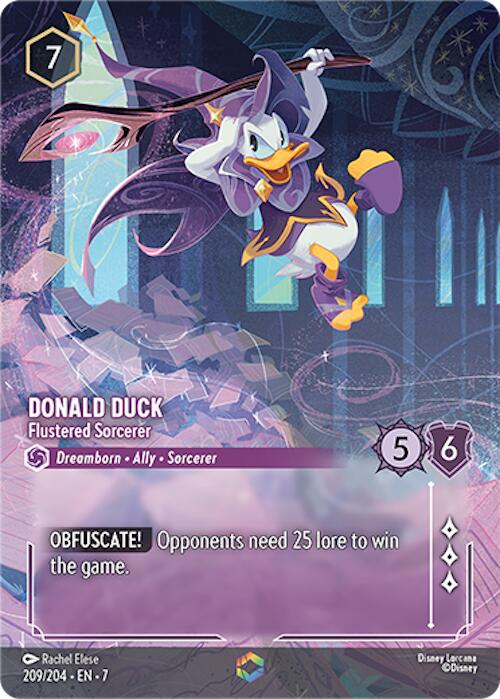 Donald Duck - Flustered Sorcerer (Enchanted) (209/204) Archazia's Island、mySite、waistdrama