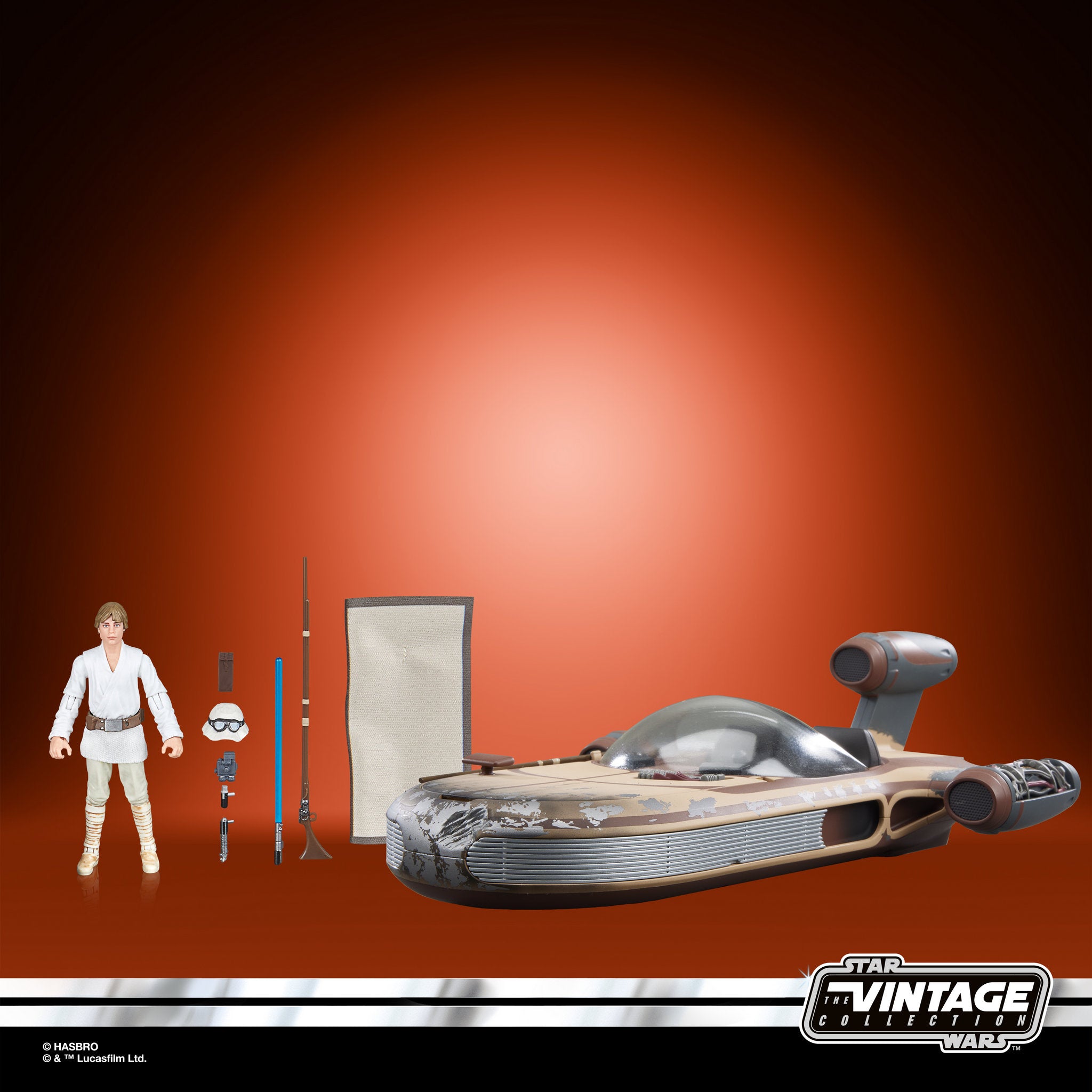 Star Wars The Vintage Collection Landspeeder & Luke Skywalker (A New Hope)、mySite、hgirdovlk