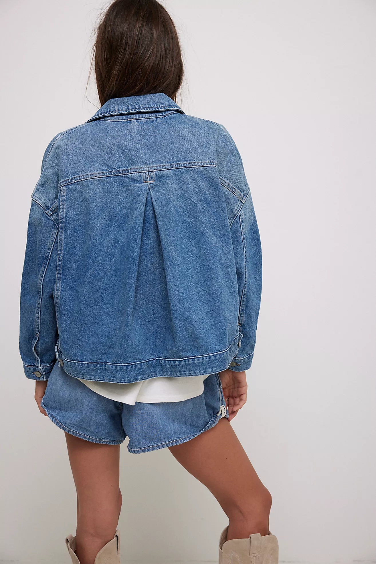 We The Free People Opal Swing Denim Jacket、mySite、garagedoors4me