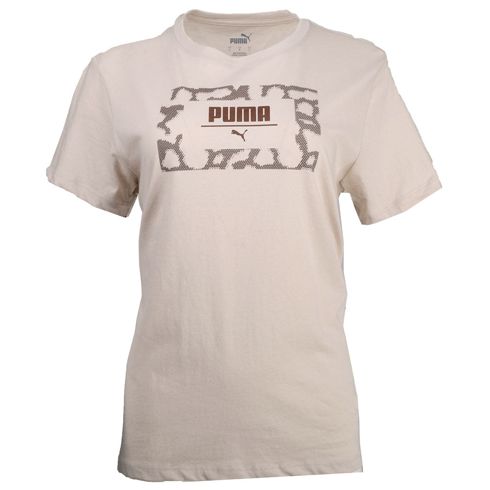 Cheetah Box Graphic Crew Neck Short Sleeve T-Shirt、mySite、gtrtttuynbv