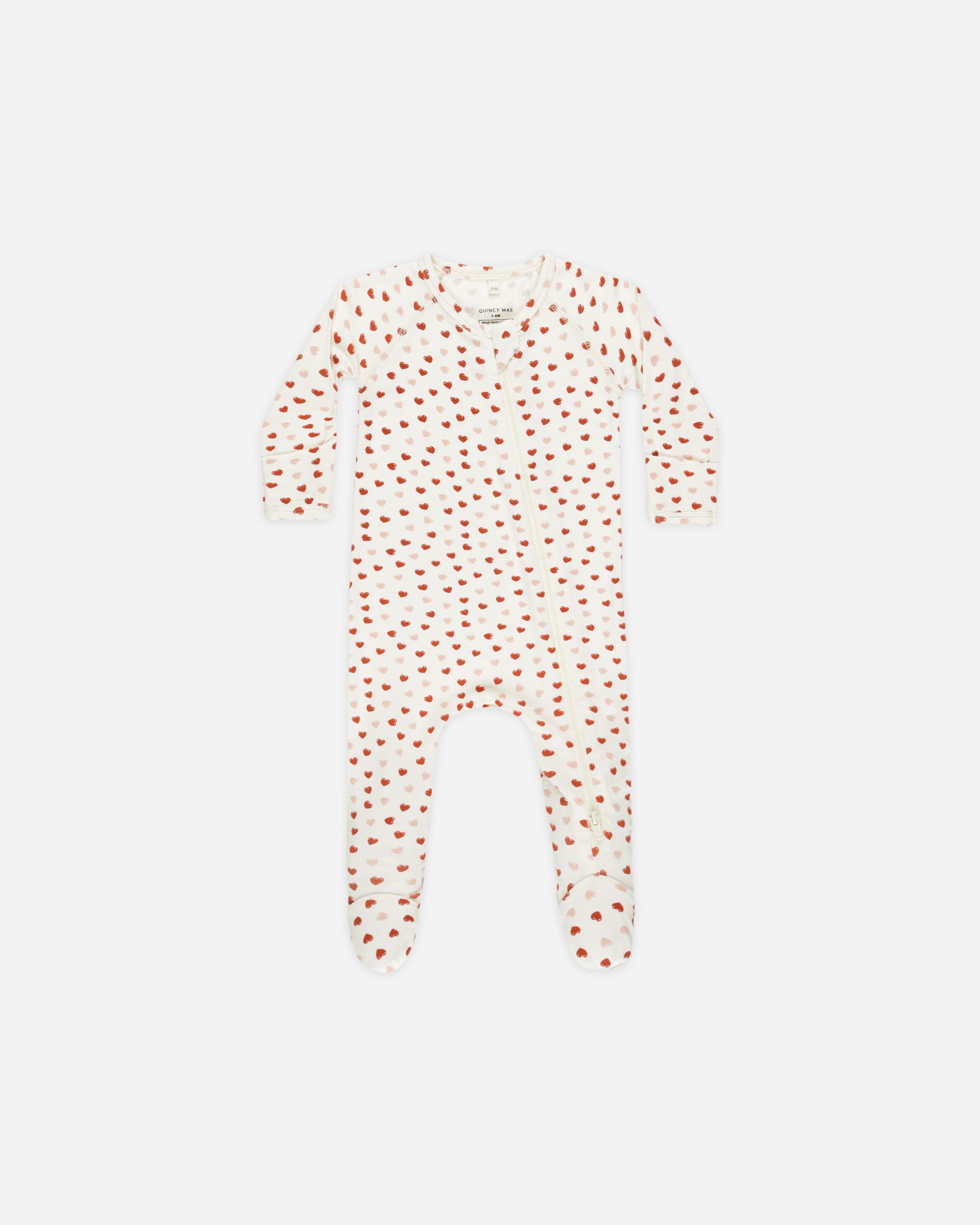  Bamboo Zip Footie || Valentines、mySite、layawaytickets